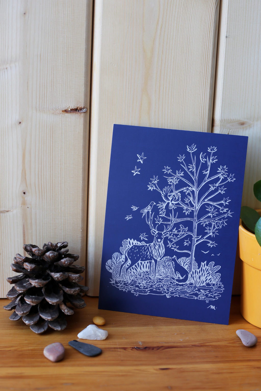 Illustration SILVER "Forêt illuminée"