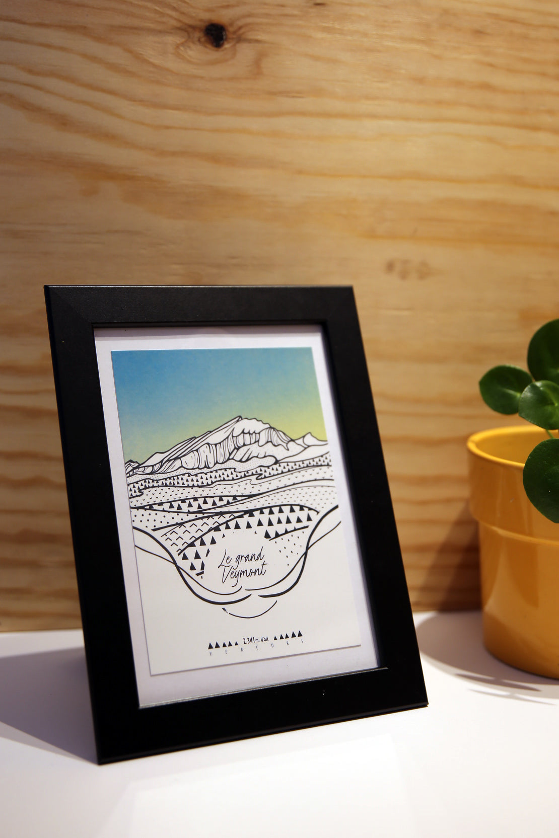 Illustration A6 "Le Grand Veymont"