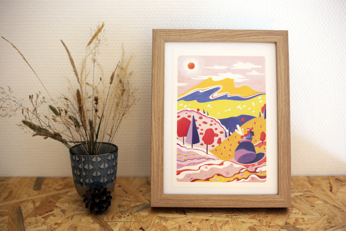Illustration "Contemplation"