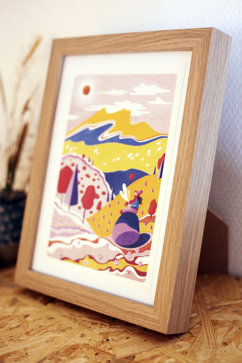 Illustration "Contemplation"