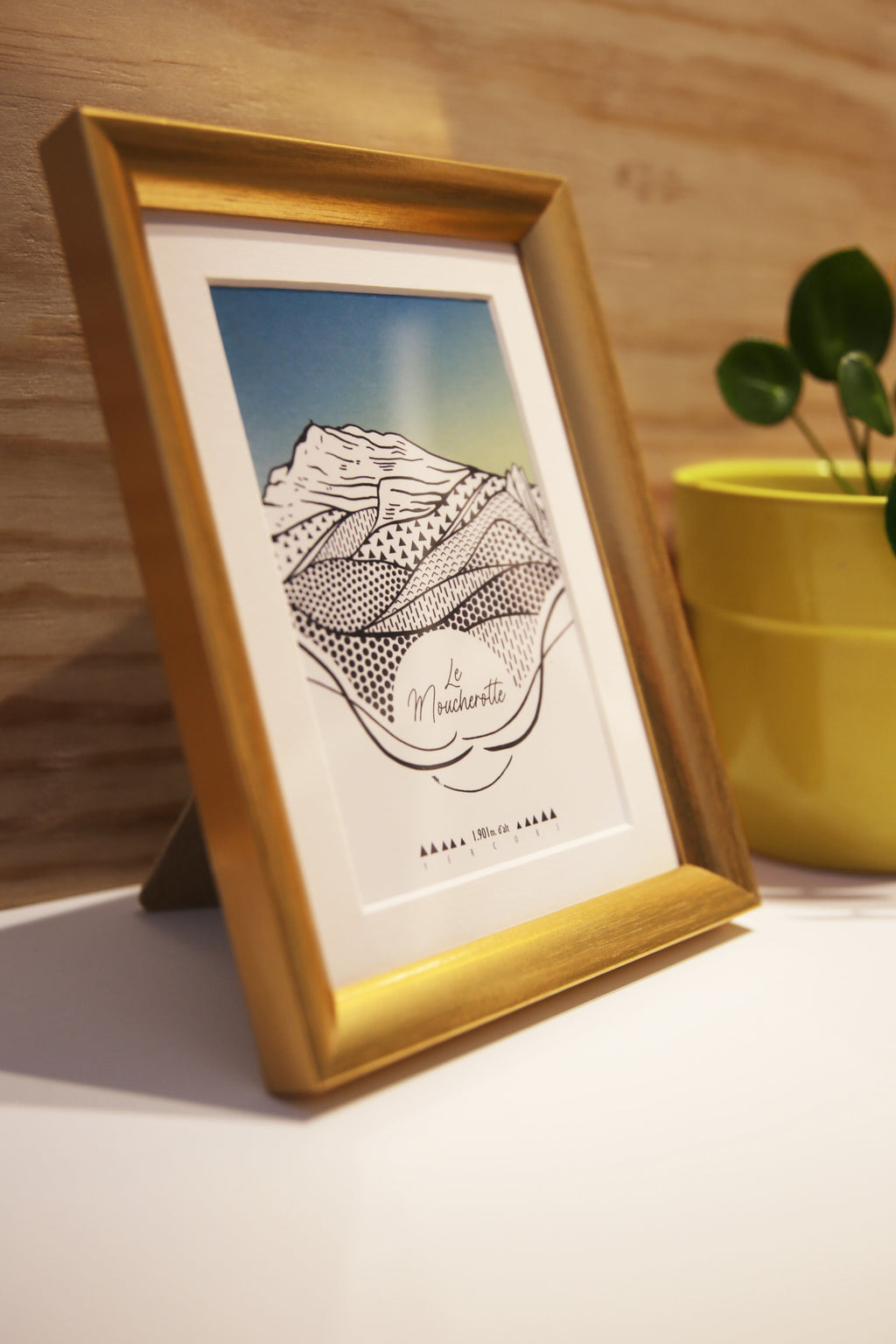 Illustration A6 "le Moucherotte"