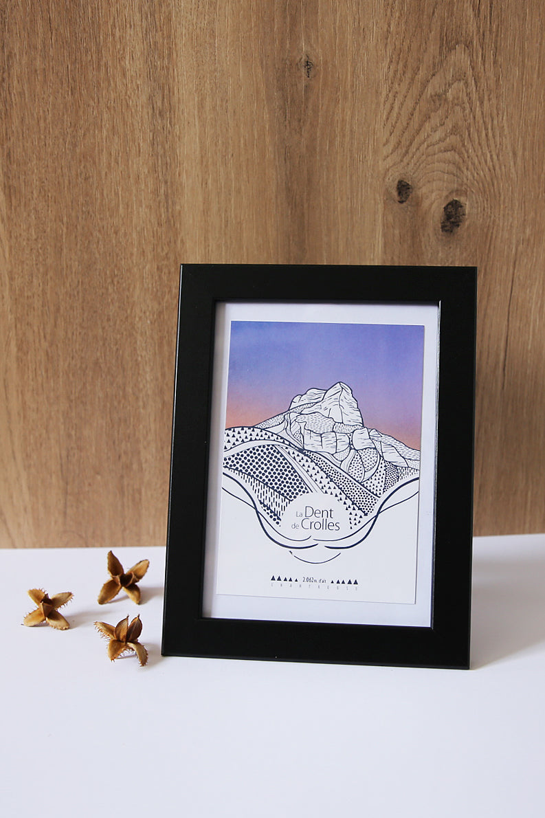 Affiche "la Dent de Crolles"