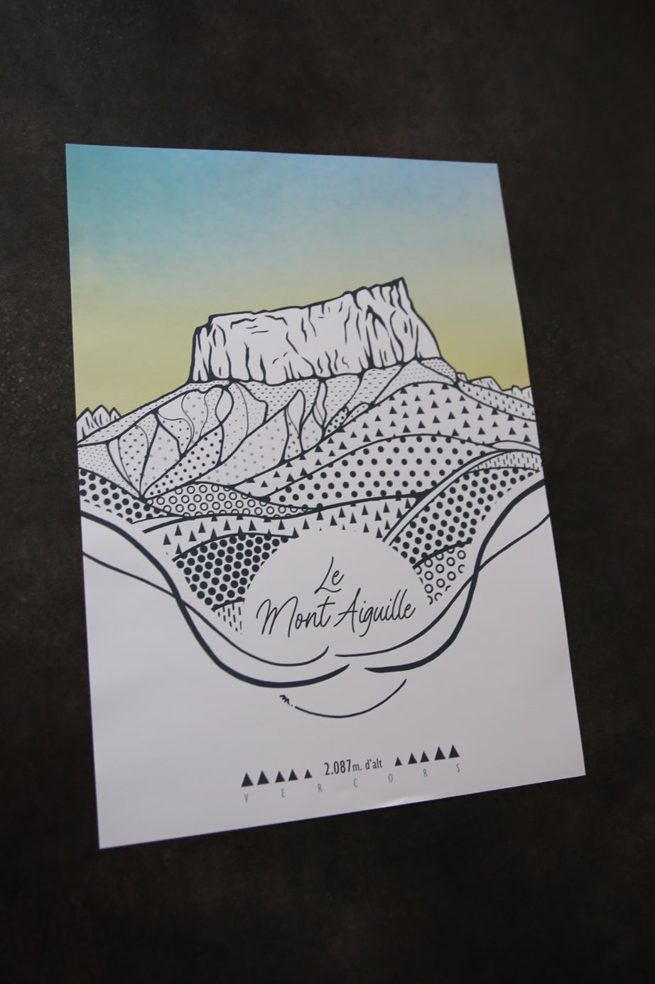 Affiche "Le Mont-Aiguille"