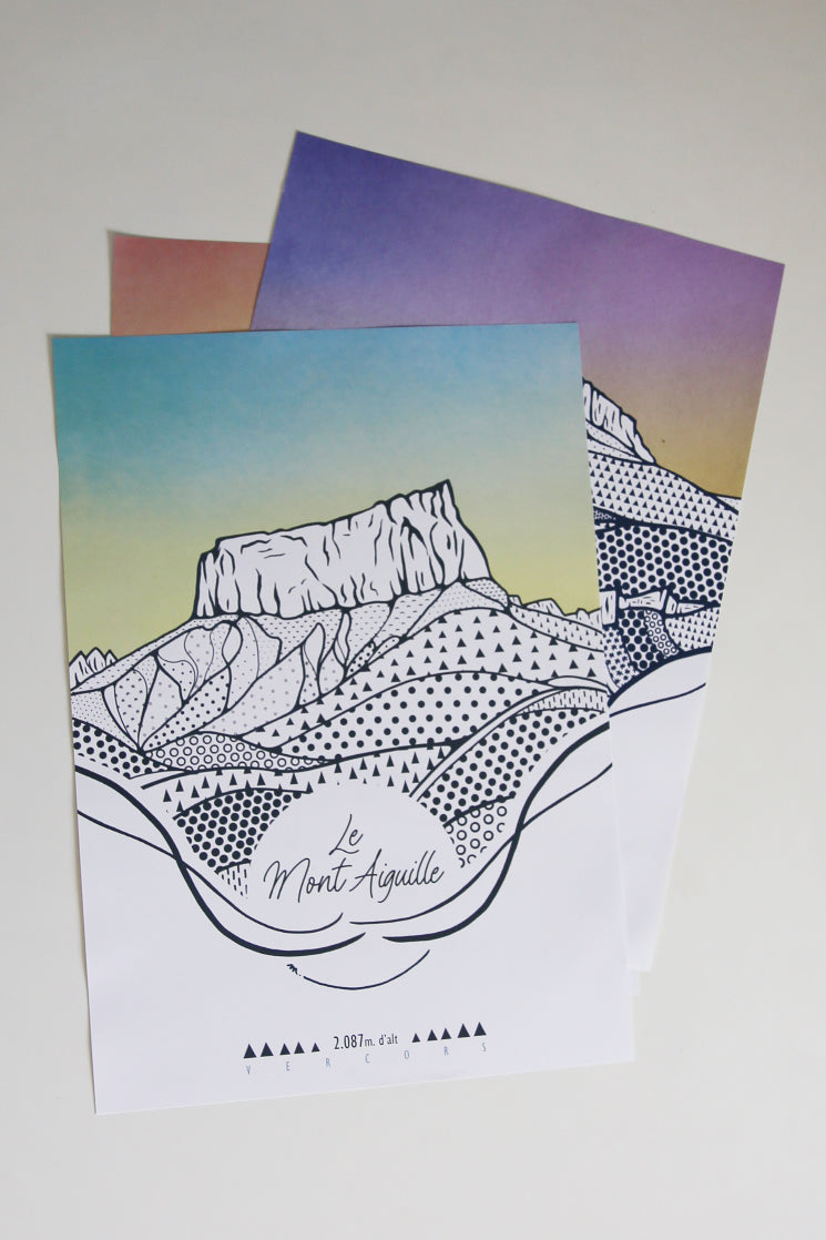 Affiche "Le Mont-Aiguille"