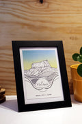 Illustration A6 "Le Mont Aiguille"