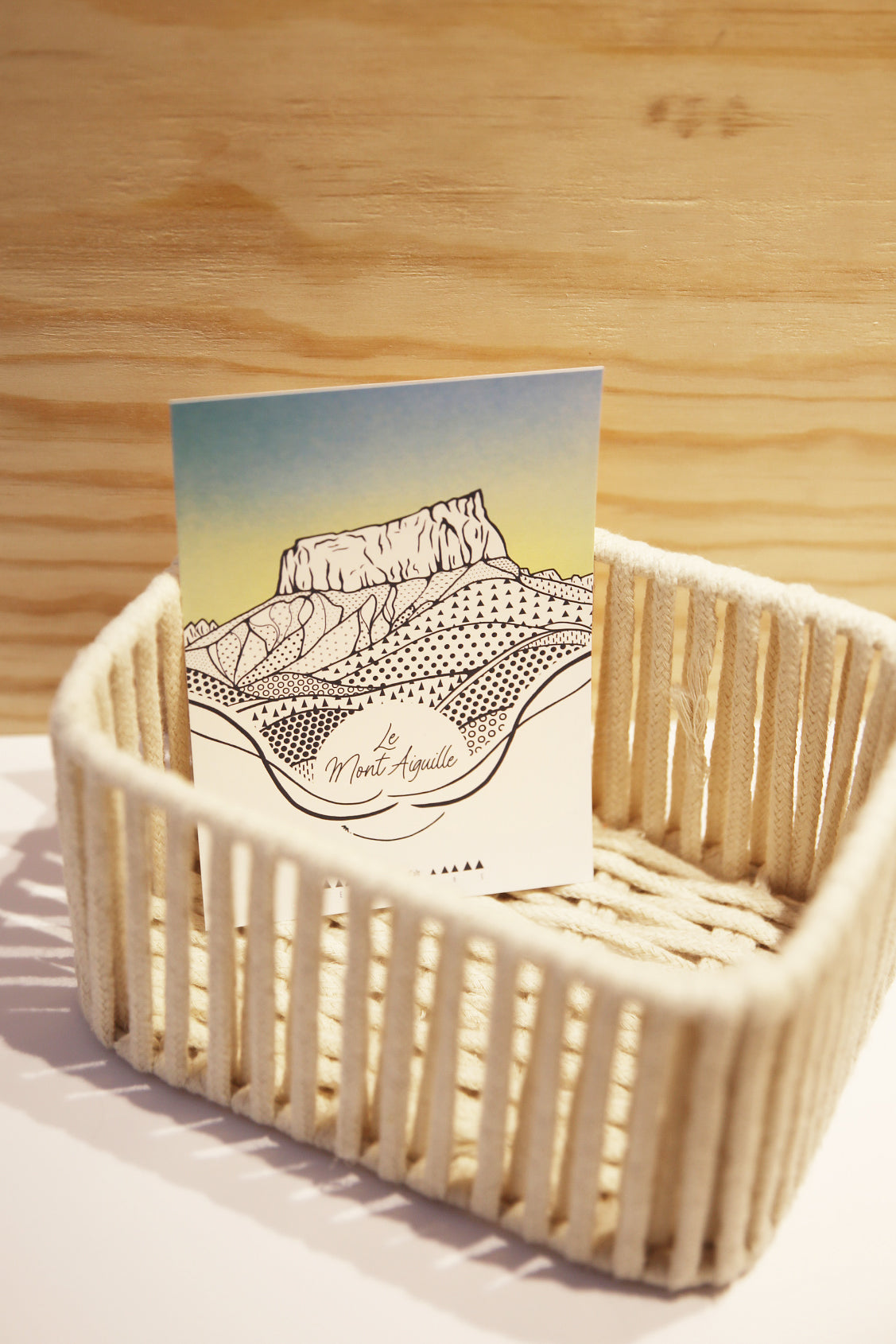 Illustration A6 "Le Mont Aiguille"